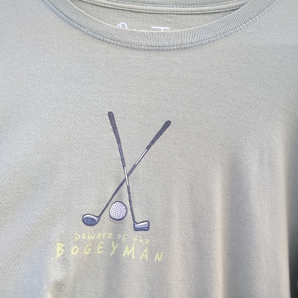 Golf Graphic Tee - Bogeyman Design XL